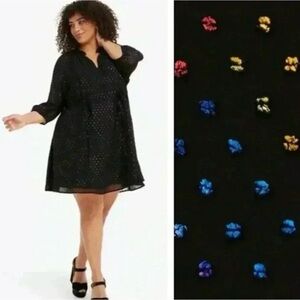 Draper James Kellie Babydoll Dress
Shimmer Rainbow Dot: L